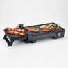 Ηλεκτρική ψησταριά 3 σε 1 Ariete MULTI GRILL 1916/10, 2400 W, 60x25 cm, Εκτεινόμενη επιφάνεια, Θερμοστάτης, Μαύρο