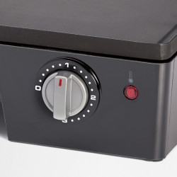 Електрическа скара 3в1 Ariete MULTI GRILL 1916/10, 2400 W, 60x25 см, Разтегателна повърхност, Термостат, Черен