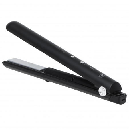 Adler AD 2327 Cordless Hair Straightener, 70W, Floating Plates, Ceramic, 50-Minute Run Time, 3 Heat Settings up to 200°C, Black