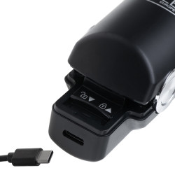 Ασύρματο σίδερο για τα μαλλιά  Adler AD 2327, 70W, Κινούμενες πλάκες, Κεραμική επίστρωση, Αυτονομία 50 λεπτά, 3 επίπεδα έως 200°C, Μαύρο