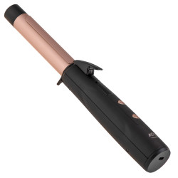 Adler AD 2120 Cordless Hair Curler, 50W, 210°C, Ceramic-Tourmaline Coating, LED Display, Black/Copper