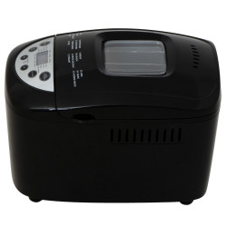 Mesko MS 6022 kenyérsütőgép, 1/1,5 kg, 850 W, 15 program, LCD kijelző, dupla keverő, mozgó kosár, Fekete