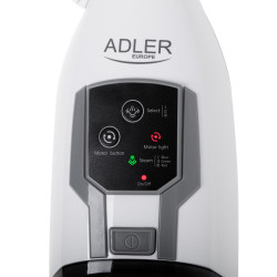 Adler AD 7052 Steam Mop, 1300 W, 3 settings, 0.550 L, 2 rotating heads, 2 operating modes, Quick heat-up, White
