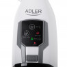 Моп за чистене с пара Adler AD 7052, 1300 W, 3 настройки, 0.550 л, 2 въртящи се глави, 2 режима на работа, Бързо загряване, Бял
