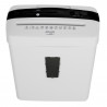 Шредер за документи Adler AD 1037, 200 W, 13 л, До 22 см, 6 листа наведнъж, Слот за CD/DVD и кредитни карти, Автоматичен старт/стоп, Функция обратен ход, 69 dB, Бял