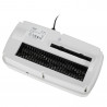 Καταστροφέας εγγράφων Adler AD 1037, 200 W, 13 L, Μέχρι 22 cm, 6 φύλλα τη φορά, Υποδοχή για CD/DVD και πιστωτικές κάρτες, Αυτόματη εκκίνηση/διακοπή, Λειτουργία αντιστροφής, 69 dB, Λευκό
