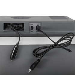 Τσάντα ψυγείου Adler AD 8094, 22 λίτρα, 45/55 W, 12V/220V, κλιματική κλάση ST, ειδική μόνωση C5H10, Γκρι