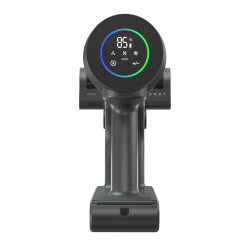 Вертикална прахосмукачка AENO SC2 ASC0002, 530W, 28 kPa, 800 мл, 4 нива, Сензорен LED панел, Миещ се MIF филтър, Сив