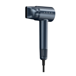Uscător de păr cu motor fără perii AENO HD3 AHD0003, 1500W, 3 viteze, 5 trepte, 68 dB, Afisaj LED, Albastru