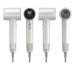 AENO HD4 AHD0004 Brushless Hair Dryer, 1500W, 3 speeds, 5 settings, 68 dB, LED display, White