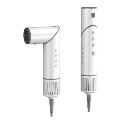 AENO HS1 AHS0001 Hair Dryer and Styler, 1200W, 4 speeds, 4 heat settings, 7 attachments, Ionization, White