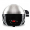Aparat fierbere oua Rosberg R51982C, 350W, 7 oua, Oprire automata cu semnal, Otel inoxidabil, Negru/Inox