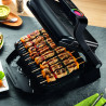 Tefal OptiGrill+ Snacking&Baking GC714834, 2000W, 6 προγράμματα, Λειτουργία κατεψυγμένων τροφίμων, Αντικολλητική επίστρωση τεφλόν, Αξεσουάρ για σνακ και ψήσιμο, Μαύρο