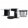 Mixer cu bol Royalty Line cu bol RL-HM19015, 400W, 6 palete, 3 L, Turbo, 5 viteze, Negru/Inox