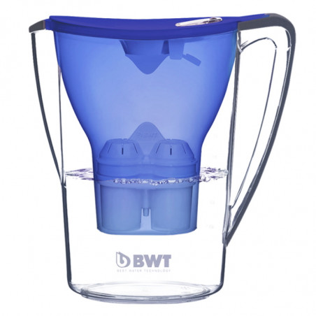 Кана за филтриране на вода Nitec BWT B704 Penguin, 2.7 л, Обогатяване с магнезий, Без BPA, Син