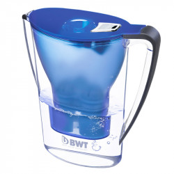 Cana pentru filtrarea apei Nitec BWT B704 Penguin, 2,7 L, Imbogatire cu magneziu, Fara BPA, Albastru