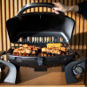 Hordozható gázgrill Livoo DOC275, 3.5kW, Automatikus gyújtás, Fekete