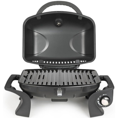 Hordozható gázgrill Livoo DOC275, 3.5kW, Automatikus gyújtás, Fekete