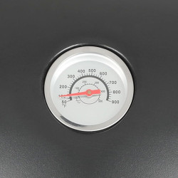 Gratar portabil pe gaz Livoo DOC275, 3.5kW, Aprindere automata, Negru