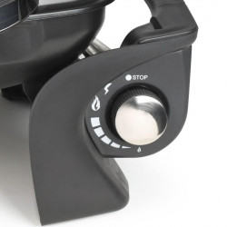 Преносимо барбекю на газ Livoo DOC275, 3.5kW, Автоматично запалване, Работа с бутилки пропан, Температурен контрол, Термометър, Черен