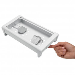 Уред за притопляне Brabantia Black, 2 подгревателя