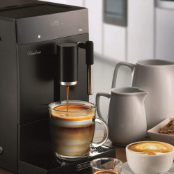 Ariete Diadema Automatica 1452/00 Coffee Machine, 1.5 L, Built-in Grinder, 1350 W, 19 bar, Touchscreen Display, Steamer, Black