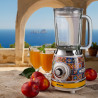 Blender Ariete Positano 0583/0P, 1000W, 1.5 L, 4 viteze + PULSE, Zdrobire gheata, Alb/Galben