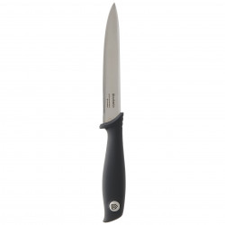 Brabantia Tasty+ Knife 1001165, 13.3 cm, Hardened Steel, Scratch- and Corrosion-Resistant, Dark Gray