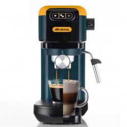 Ariete ESPRESSO COLOR 1399/16 Coffee Machine, 1300W, 15 bar, 1.1 L, Ground Coffee and ESE, Yellow