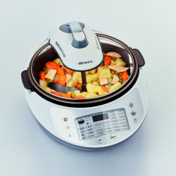 Ariete TWIST 2945/00, 1900W, 5 l, 30 προγράμματα, 35-180C, αντικολλητική επίστρωση, LCD, Λευκό