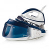 Σίδερο ατμού Ariete STEAM POWER PRO 5571/00, 2400W, 7 bar, 1.8 l, Κεραμική πλάκα, Απολιπαντής, Λειτουργία εξοικονόμησης ενέργειας, Λευκό/μπλε