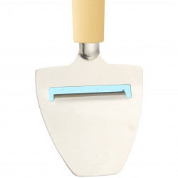 Brabantia Tasty+ 1003306 Cheese and Yellow Cheese Knife, Ultrasonically Polished Blade, Stainless Steel, Yellow