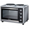 Готварска печка с два котлона Ariete Bon Cuisine 995, 1500W, 40 л, Таймер, 4 позиции за печене, Инокс
