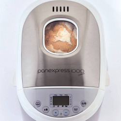 Ariete PANEXPRESS 1000 0133/00, 550W, 1 kg, 19 προγράμματα, LCD, 3 επίπεδα ψησίματος, 15 ώρες καθυστέρηση έναρξης, Inox