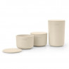 Brabantia ReNew 1006269 Storage Set, 3-Piece, Soft Non-Slip Bottom, Beige