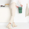 Cos colectare selectiva a deseurilorBrabantia Sort&Go 1003234, 12 L, Maner, Montabil pe perete, Verde inchis