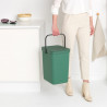 Кош за смет за разделно събиране Brabantia Sort&Go 25L, Fir Green