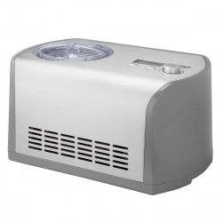 Masina preparare inghetata First Austria FA-5105-1, 135W racire cu compresor, 1,2 L, Timer, Timp de preparare 45-60 min, Afisaj LCD, Inox