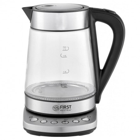 First Austria FA-5405-9 Electric Kettle, 2200W, 1.7 L, 4 Settings, LED, Indicator, Keep Warm, Stainless Steel