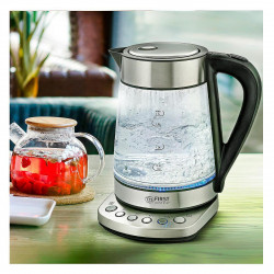 First Austria FA-5405-9 Electric Kettle, 2200W, 1.7 L, 4 Settings, LED, Indicator, Keep Warm, Stainless Steel