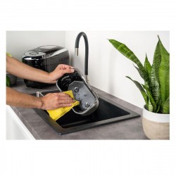 Masina de facut paine FIRST FA-5152-3-BA, 850W, 1.25 kg, 12 programe, Timer, Acoperire antiaderenta, Negru/inox