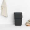 Кош за смет за разделно събиране Brabantia Sort&Go 25L, Grey