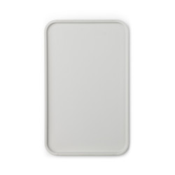 Tocator pentru taiat si servit Brabantia Tasty+ 1003308, 40x25 cm, Antiderapant, Uсor de curатat, Gri deschis