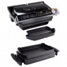 Gratar electric Tefal OptiGrill+ Snacking&Baking GC714834, 2000W, 6 programe, Functie alimente congelate, Acoperire antiaderenta din teflon, Accesoriu pentru gustari si copt, Max 240°C, Negru