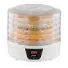 Deshidrator pentru fructe First Austria FA-5126-8, 380W, 5 nivele, Fara BPA, Termostat, Timer reglabil, 35-70°C, Alb
