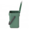 Кош за смет за разделно събиране Brabantia Sort&Go 3L, Fir Green
