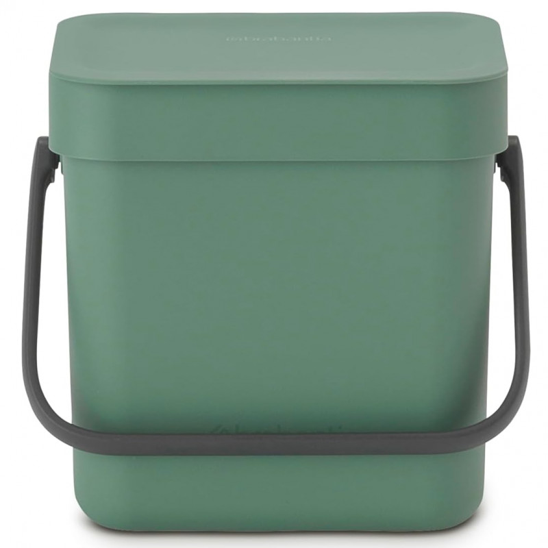 Кош за смет за разделно събиране Brabantia Sort&Go 3L, Fir Green