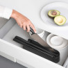 Блок с 3 ножа Brabantia Tasty+ Dark Grey