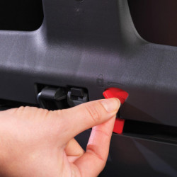 Κάδος Brabantia Bo Pedal 1000236, 36 L, Εύκολο κλείσιμο, Αντιολισθητική βάση, Ανθεκτικό στα δακτυλικά αποτυπώματα, Μαύρο