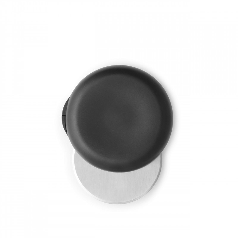 Cutit pentru pizza Brabantia Tasty+ 1001175, Compact, Protectie, Otel calit, Gri inchis